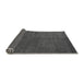 Sideview of Abstract Gray Modern Rug, abs4694gry