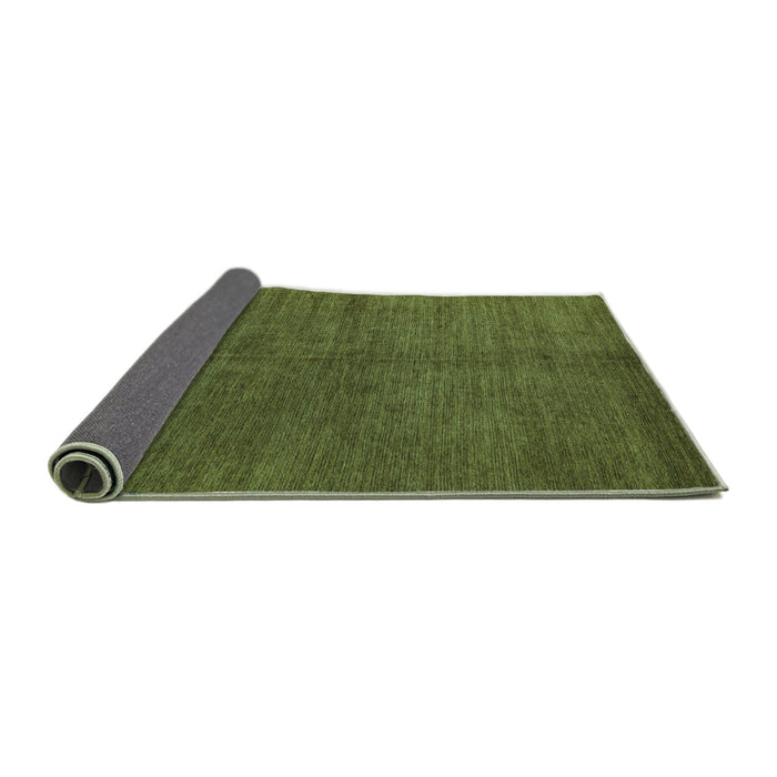Sideview of Abstract Turquoise Modern Rug, abs4694turq