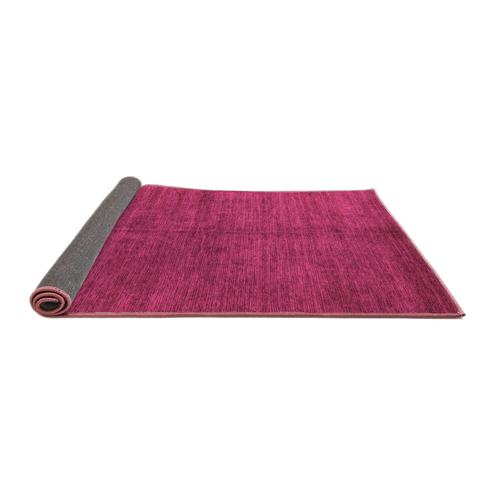 Sideview of Abstract Pink Modern Rug, abs4694pnk