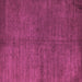 Square Abstract Purple Modern Rug, abs4694pur