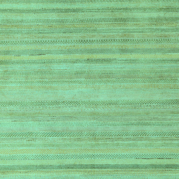 Machine Washable Solid Turquoise Modern Area Rugs, wshabs4695turq