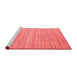 Modern Red Washable Rugs