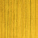 Square Machine Washable Solid Yellow Modern Rug, wshabs4695yw