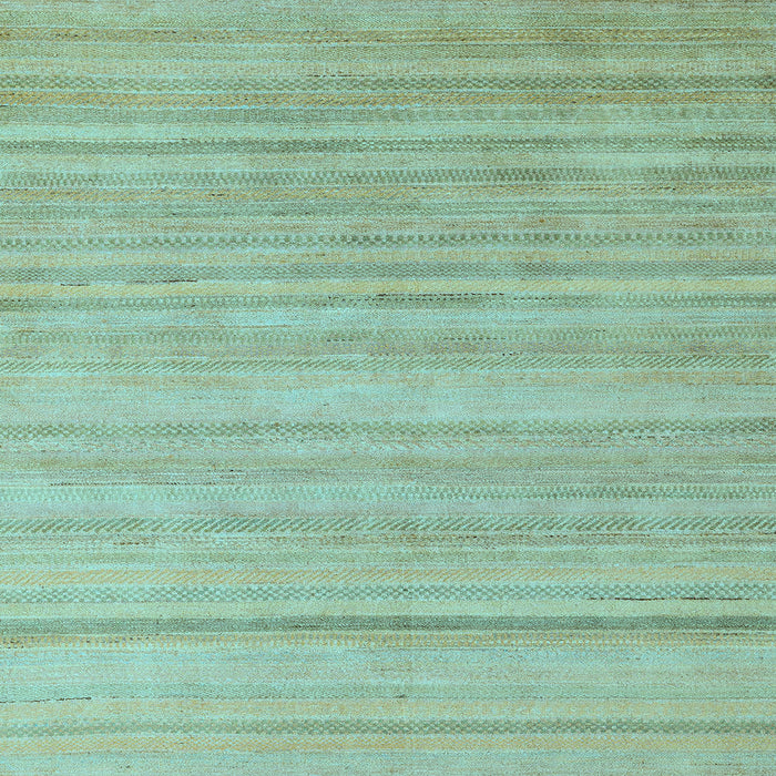 Square Machine Washable Solid Light Blue Modern Rug, wshabs4695lblu