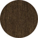 Round Machine Washable Abstract Brown Modern Rug, wshabs4696brn