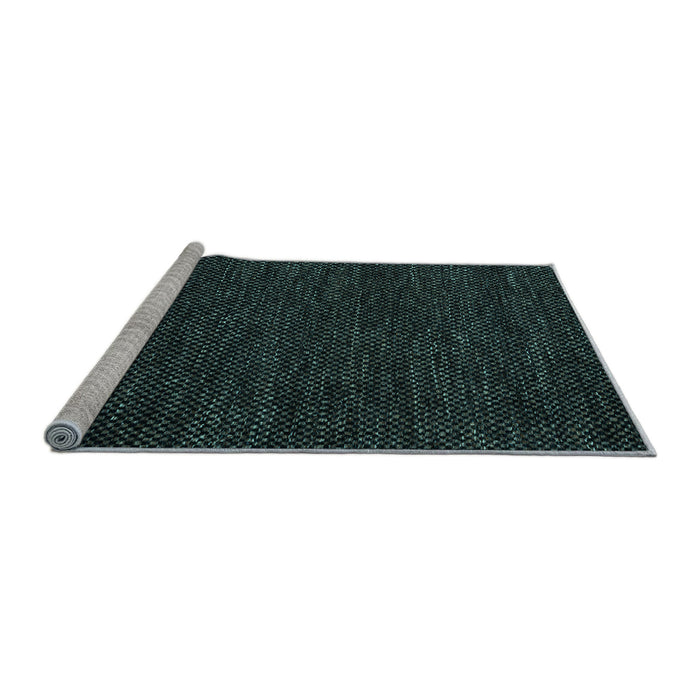 Sideview of Machine Washable Abstract Light Blue Modern Rug, wshabs4696lblu
