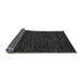 Sideview of Abstract Gray Modern Rug, abs4696gry