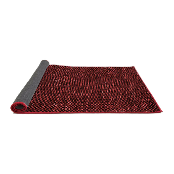 Abstract Red Modern Area Rugs