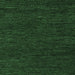 Square Abstract Emerald Green Modern Rug, abs4696emgrn