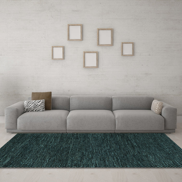Machine Washable Abstract Light Blue Modern Rug in a Living Room, wshabs4696lblu