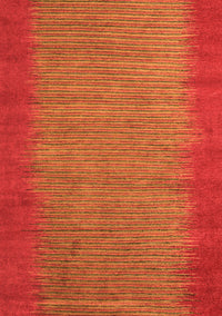 Abstract Orange Modern Rug, abs4697org