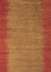 Abstract Brown Modern Rug, abs4697brn