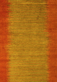 Abstract Yellow Modern Rug, abs4697yw