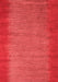 Abstract Red Modern Area Rugs