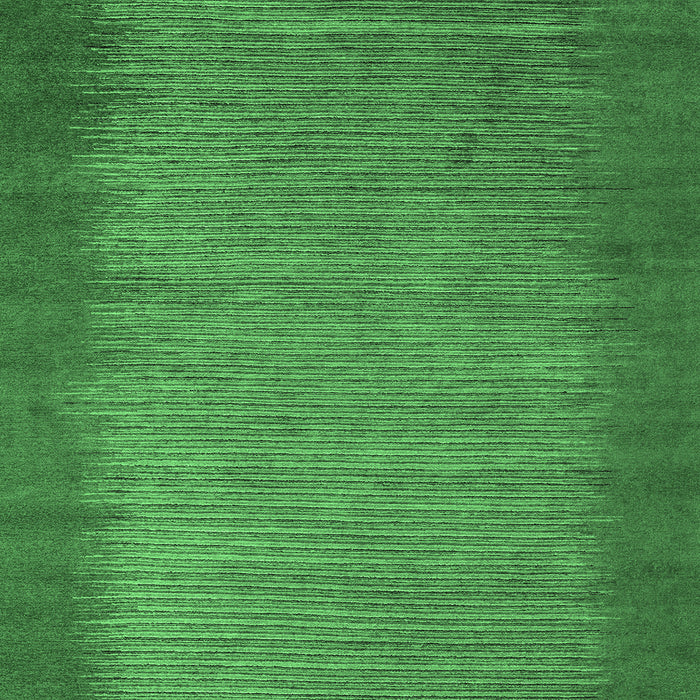 Square Abstract Emerald Green Modern Rug, abs4697emgrn