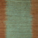 Square Abstract Light Blue Modern Rug, abs4697lblu