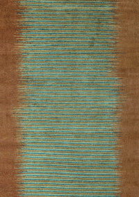 Abstract Light Blue Modern Rug, abs4697lblu