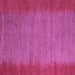 Square Abstract Purple Modern Rug, abs4697pur