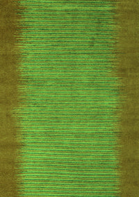 Abstract Green Modern Rug, abs4697grn