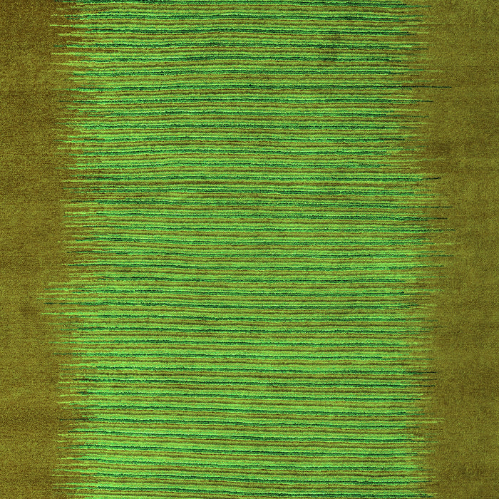 Machine Washable Abstract Green Modern Area Rugs, wshabs4697grn