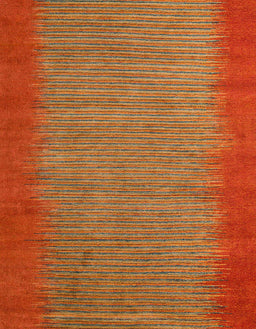 Abstract Red Modern Rug, abs4697