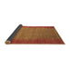 Sideview of Abstract Brown Modern Rug, abs4697brn