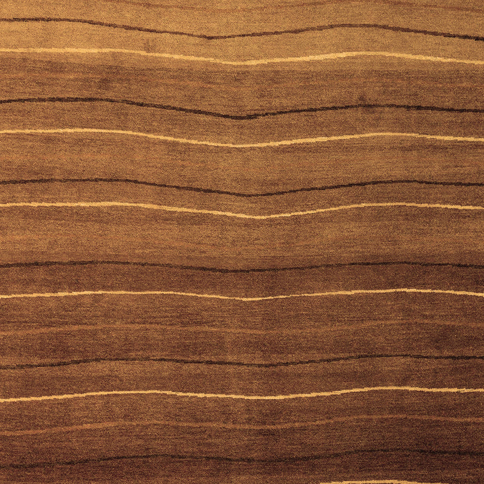 Machine Washable Abstract Brown Modern Rug, wshabs4698brn