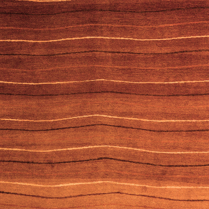 Machine Washable Abstract Orange Modern Area Rugs, wshabs4698org