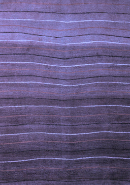 Abstract Blue Modern Rug, abs4698blu