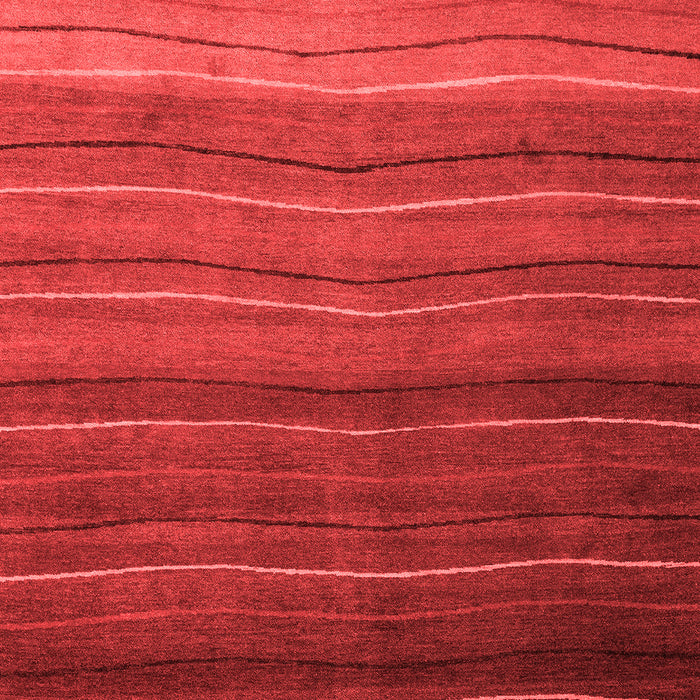 Machine Washable Abstract Red Modern Rug, wshabs4698red