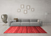 Modern Red Washable Rugs