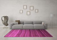 Machine Washable Abstract Purple Modern Rug, wshabs4698pur