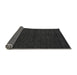 Sideview of Abstract Gray Modern Rug, abs4699gry