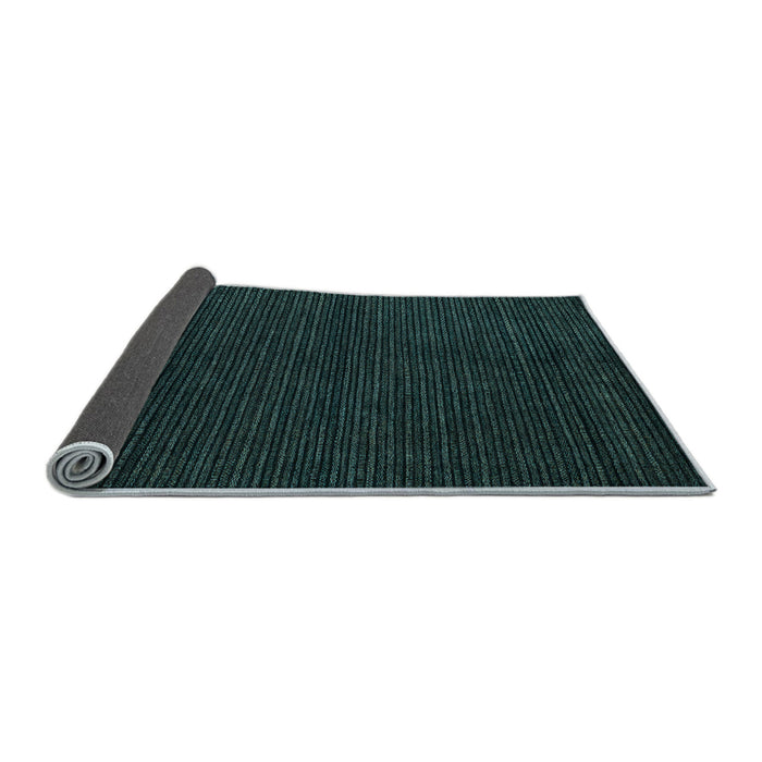 Sideview of Abstract Light Blue Modern Rug, abs4699lblu