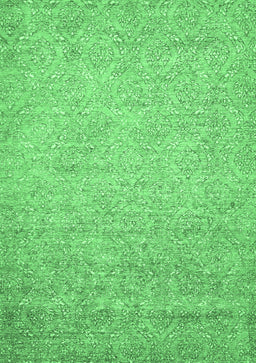 Abstract Emerald Green Modern Rug, abs469emgrn