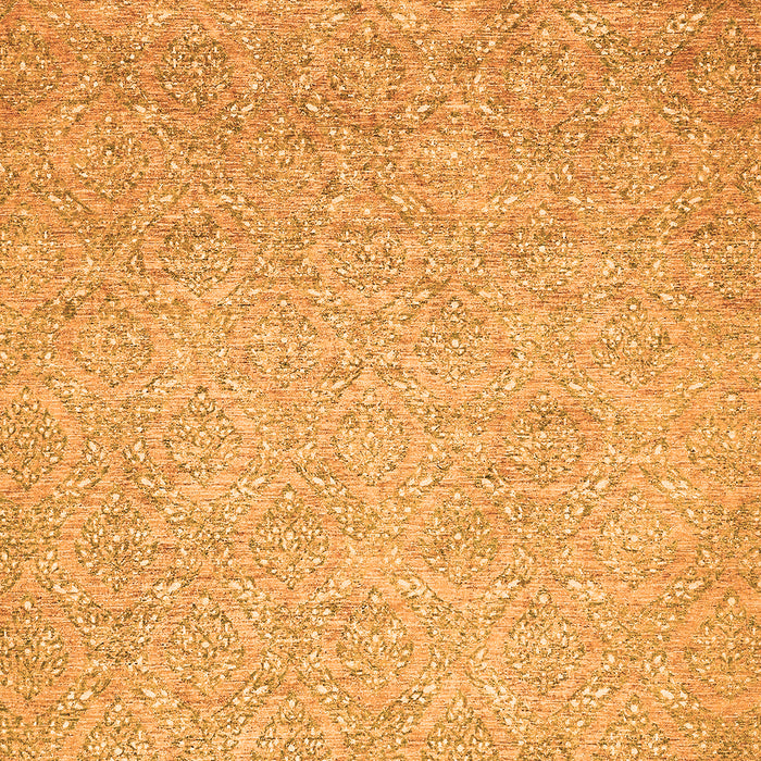 Machine Washable Abstract Orange Modern Area Rugs, wshabs469org