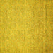 Square Abstract Yellow Modern Rug, abs469yw