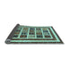 Sideview of Abstract Light Blue Modern Rug, abs46lblu