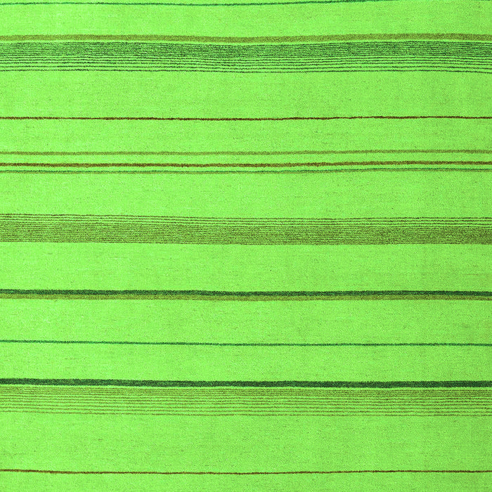 Machine Washable Solid Green Modern Area Rugs, wshabs4700grn