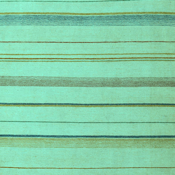 Machine Washable Solid Turquoise Modern Area Rugs, wshabs4700turq