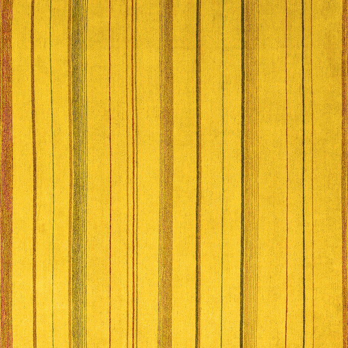 Square Solid Yellow Modern Rug, abs4700yw