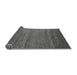 Sideview of Abstract Gray Modern Rug, abs4701gry