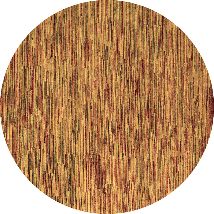 Round Abstract Brown Modern Rug, abs4702brn