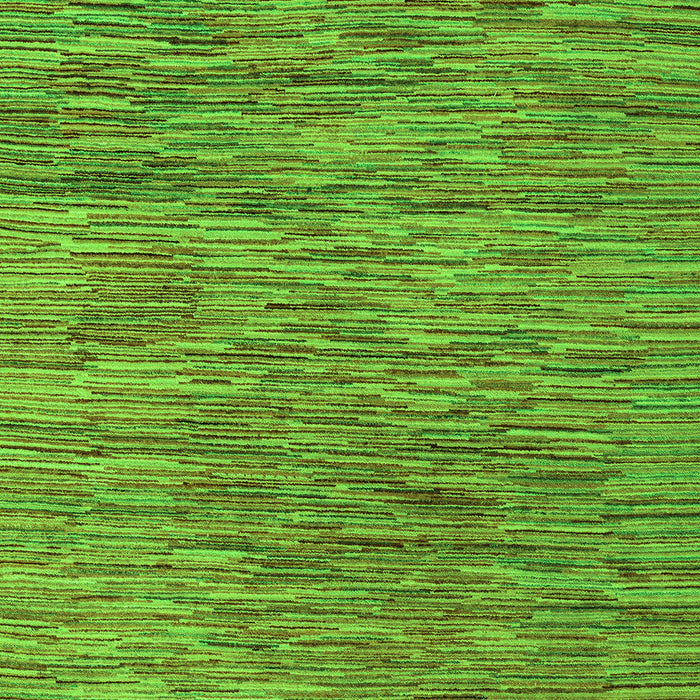 Abstract Green Modern Rug, abs4702grn
