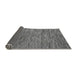 Sideview of Abstract Gray Modern Rug, abs4702gry