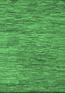 Abstract Emerald Green Modern Rug, abs4702emgrn
