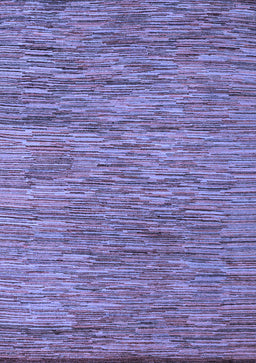 Abstract Blue Modern Rug, abs4702blu