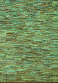 Abstract Turquoise Modern Rug, abs4702turq