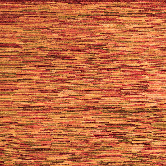 Square Abstract Orange Modern Rug, abs4702org