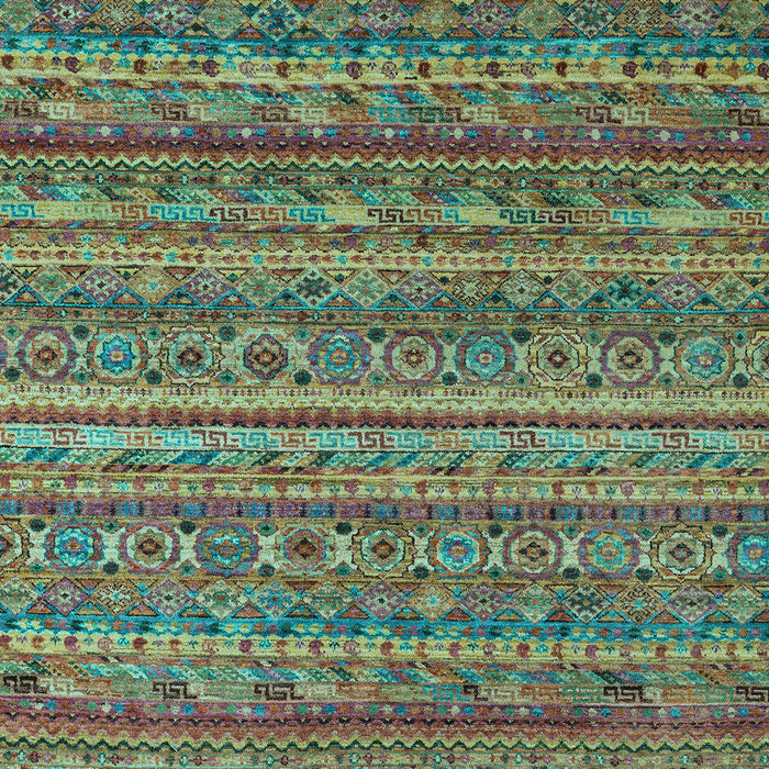 Machine Washable Abstract Light Blue Modern Rug, wshabs4703lblu